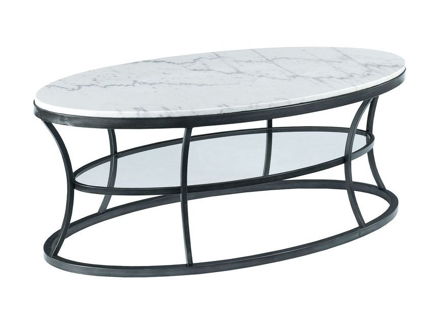 Hammary Impact Oval Coffee Table