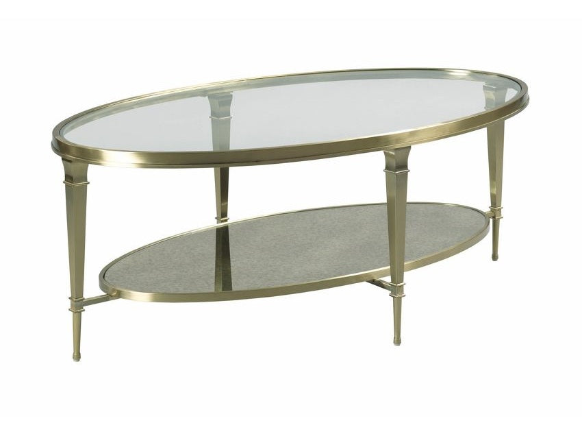 Hammary Oval Coffee Table