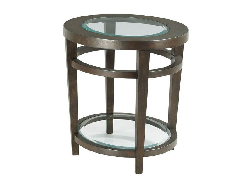 Hammary Urbana Oval End Table