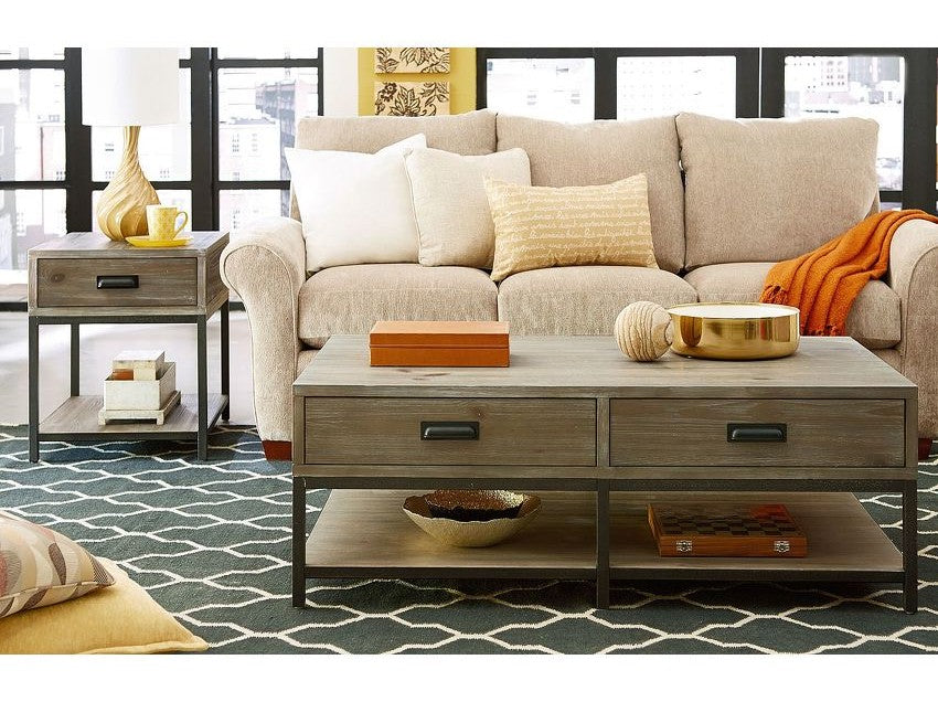 Hammary Parsons Rectangular Drawer End Table