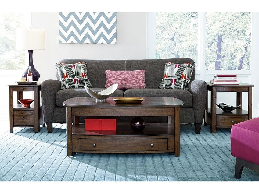 Hammary Primo Rectangular Drawer End Table