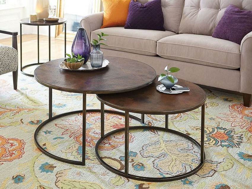 Hammary Sanford Round End Table