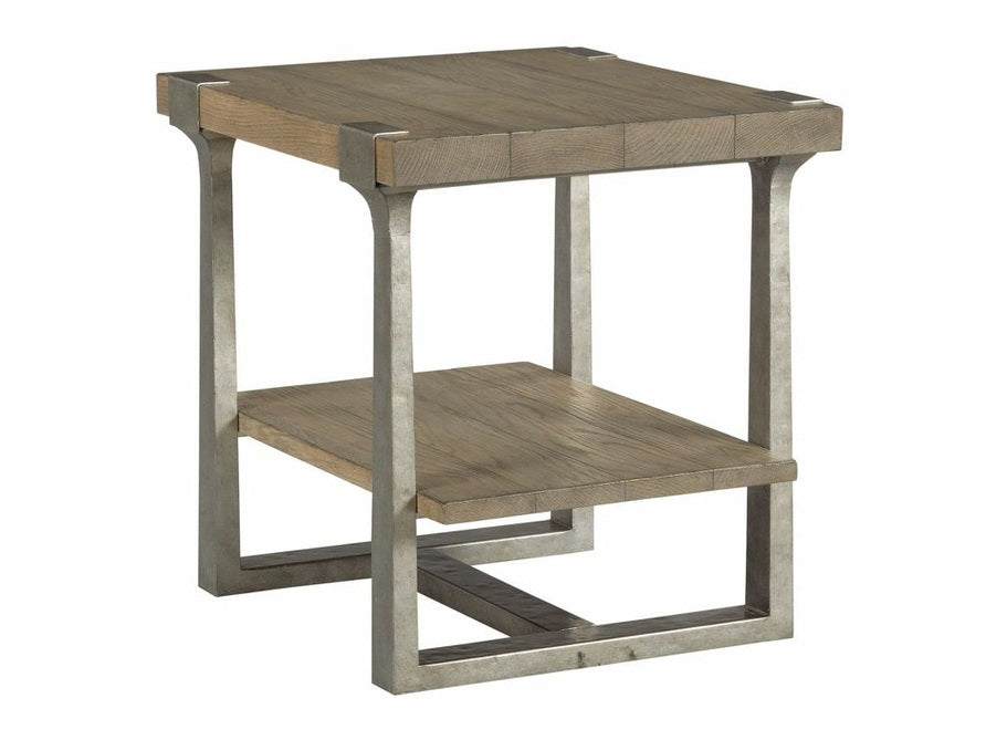 Hammary Timber Forge Rectangular End Table