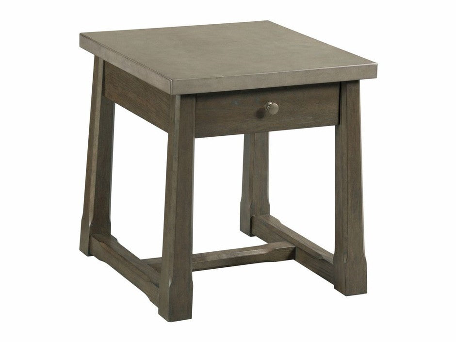Hammary Torres Rectangular Drawer End Table