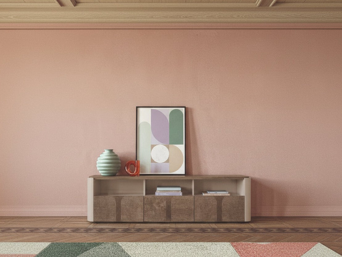 Hebe Modern Wood TV Base