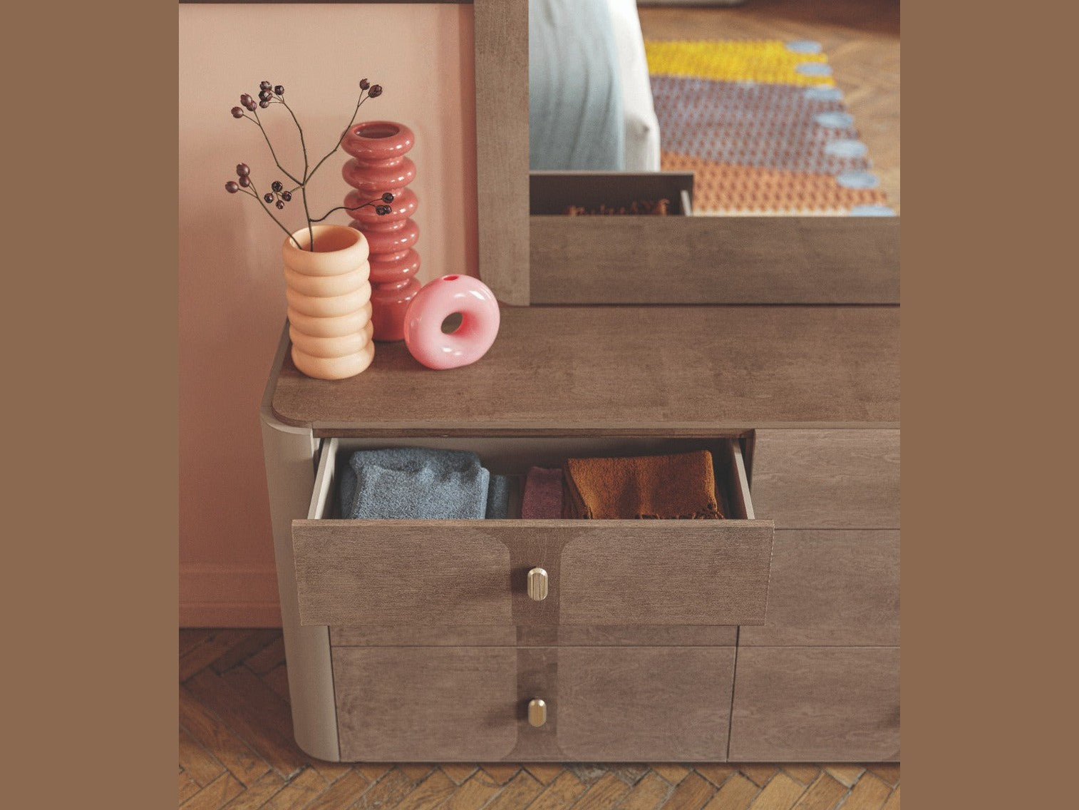 Hebe Modern Dresser – Italian Elegance for Your Bedroom