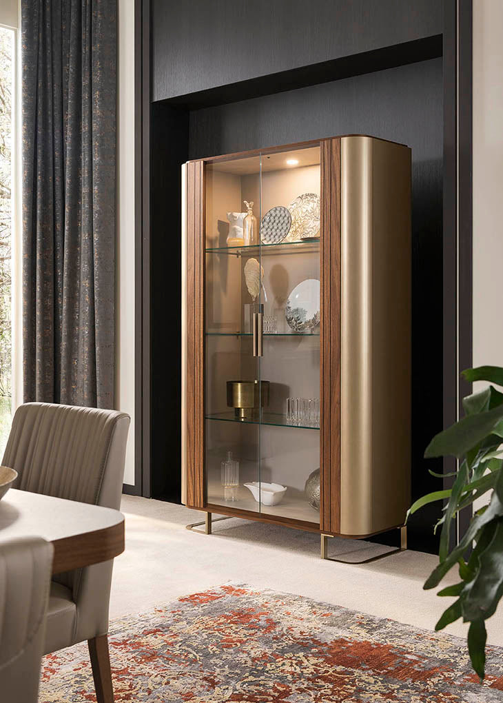 Hera 2-Door Curio Cabinet