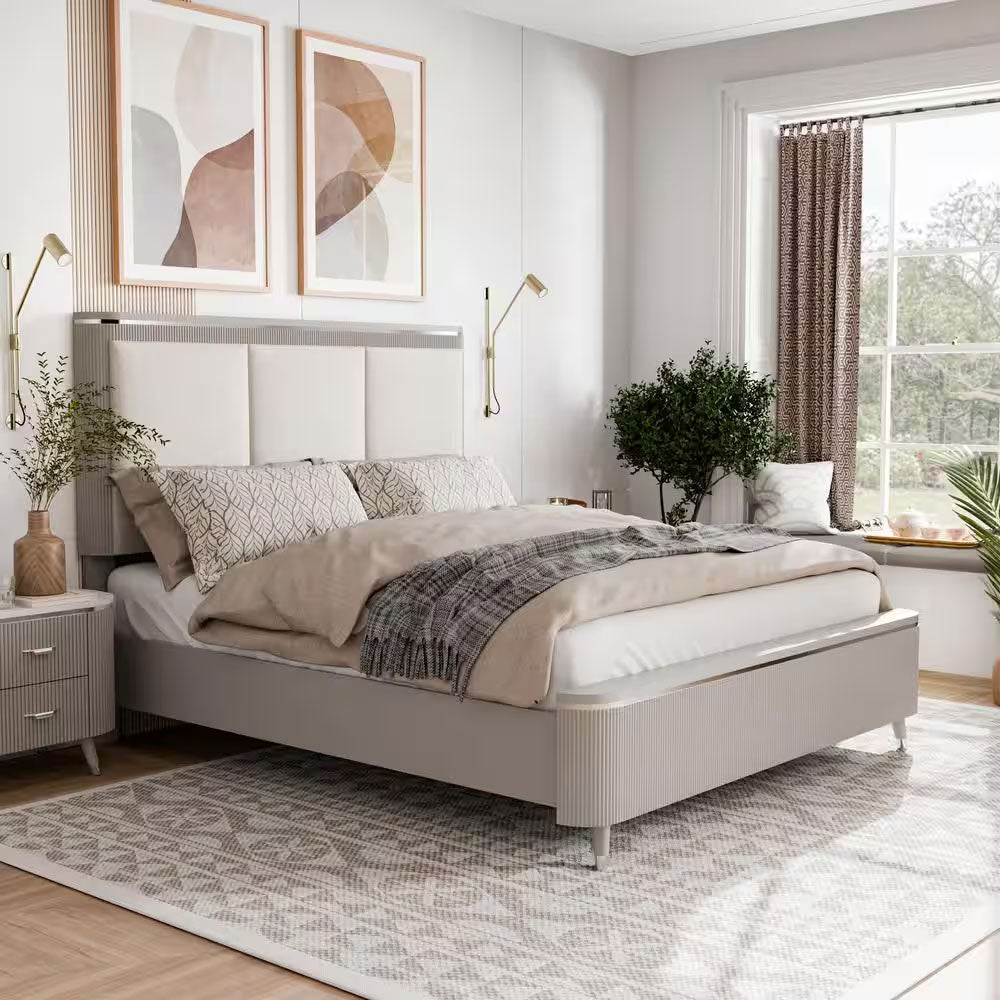 Opal Modern Bed by J&M Furniture - view 2