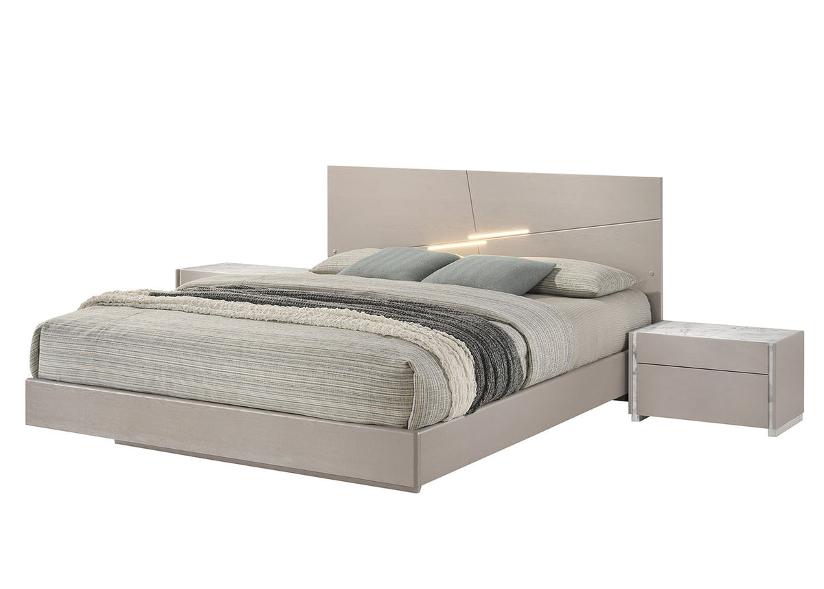Pearl Modern Bed by J&M Furniture - view 2
