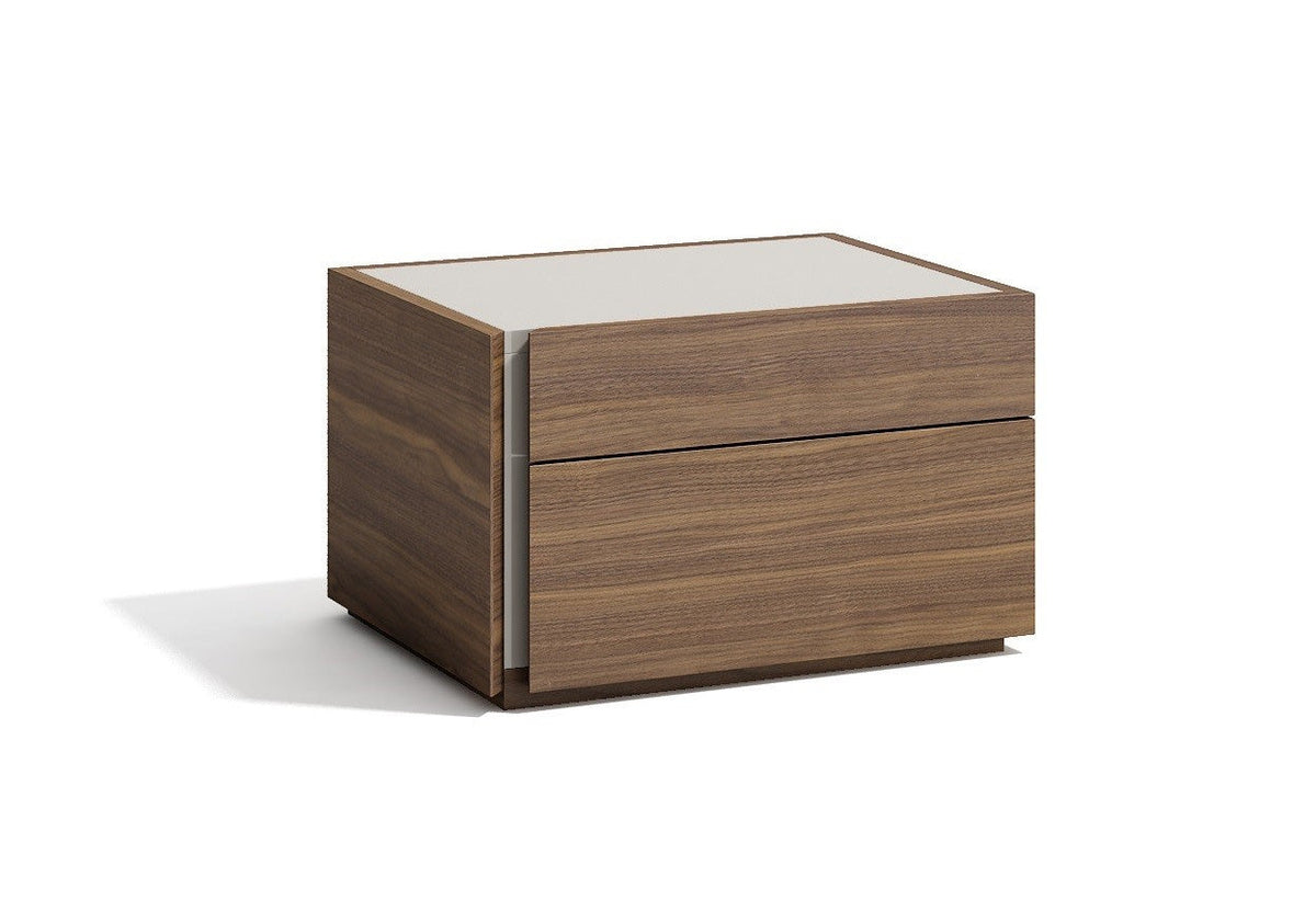 Porto Premium Bed In Walnut by J&M Furniture - view 7