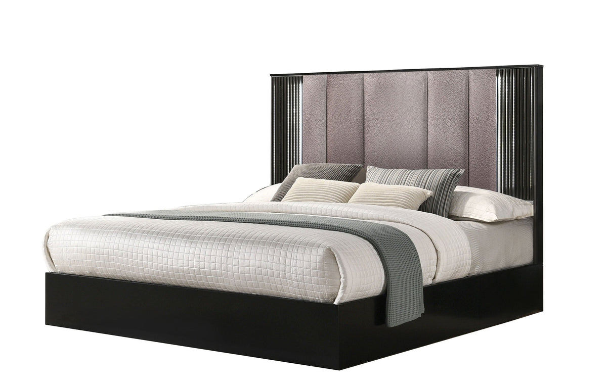 Rosette Modern Bed by J&M Furniture