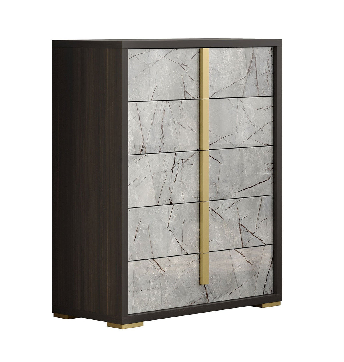 Travertine Premium Bed by J&M Furniture - view 3