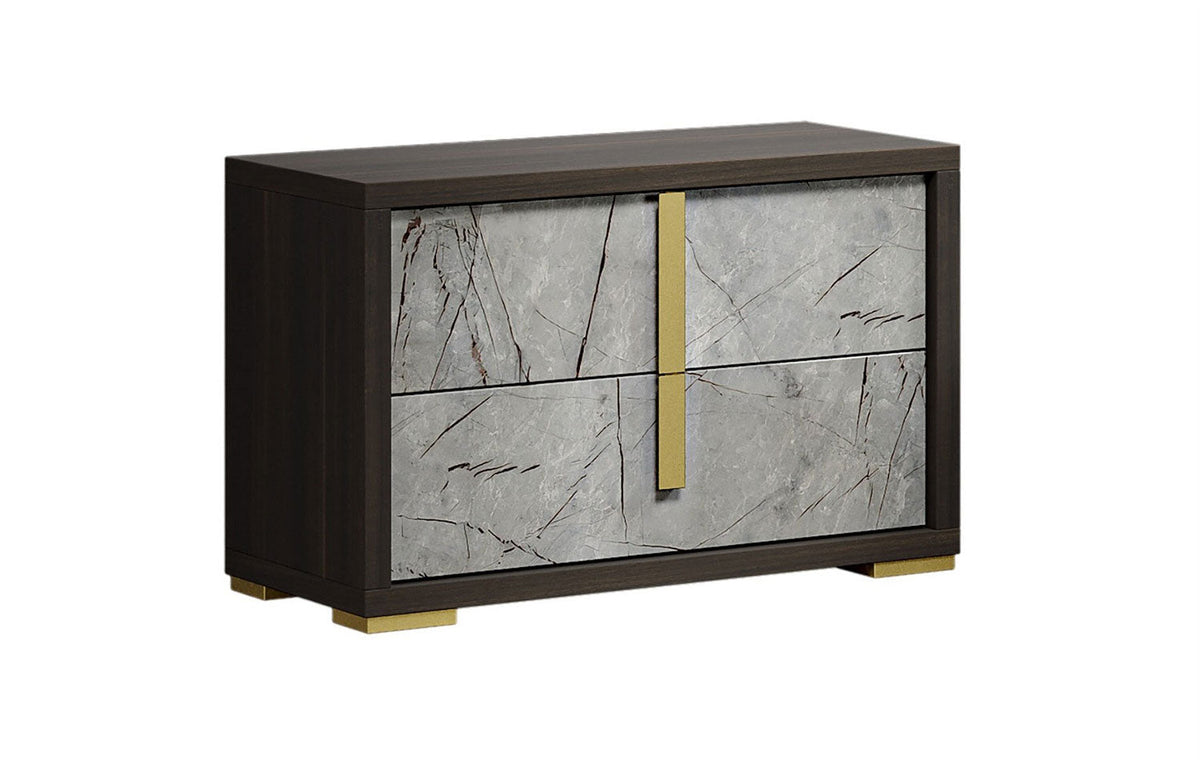 Travertine Premium Bed by J&M Furniture - view 6