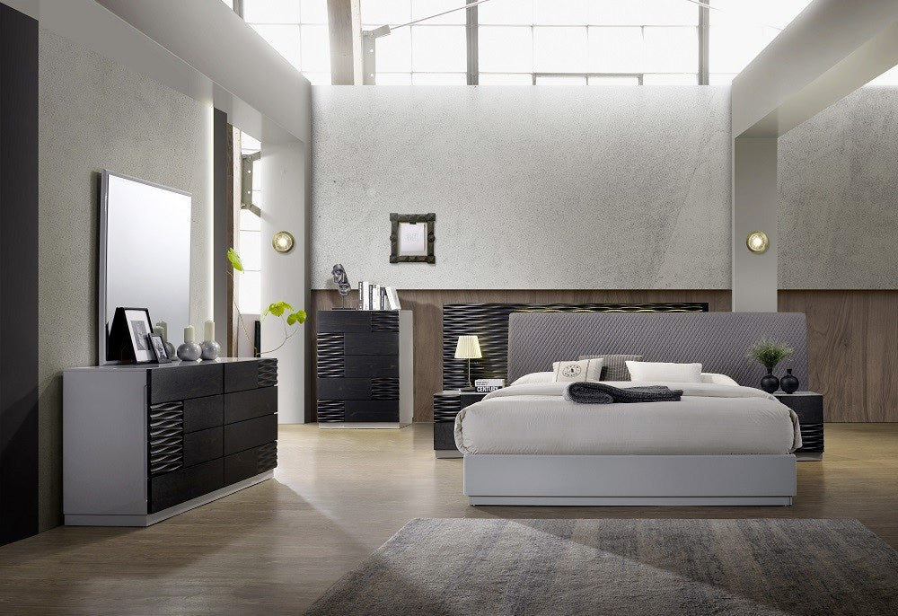 Tribeca Modern Bed by J&M Furniture - view 2