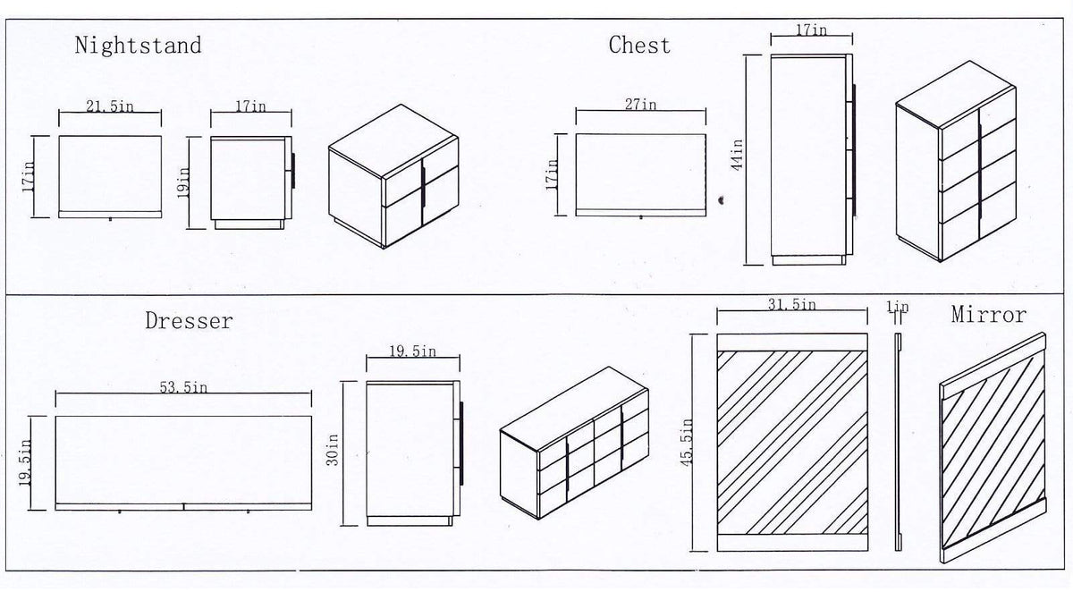 Oslo Chest by J&M Furniture - view 4