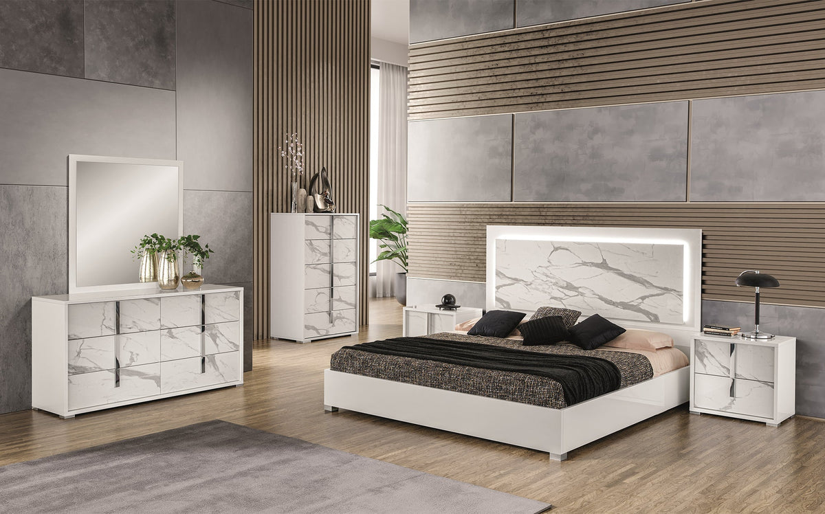 Sonia White Chest by J&M Furniture - view 2