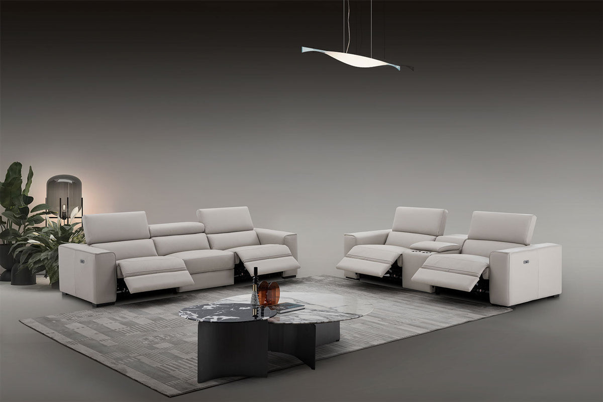 Picasso Loveseat In Silver Grey by J&M Furniture - view 2
