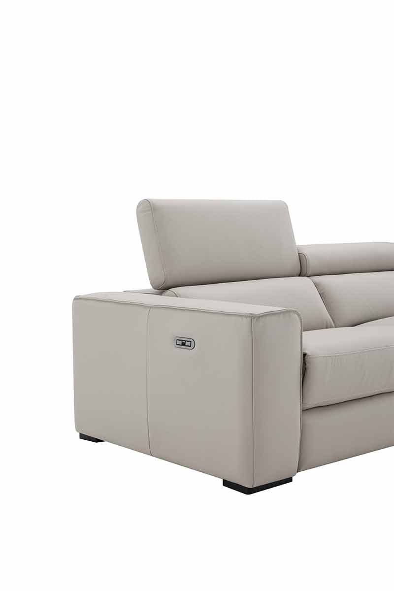 Picasso Loveseat In Silver Grey by J&M Furniture - view 7