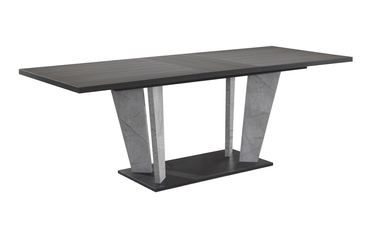 Travertine Extension Dining Table by J&M Furniture