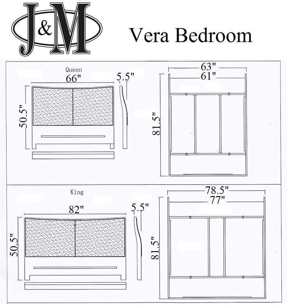 Vera Dresser & Mirror by J&M Furniture - view 3