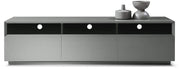 TV Stand 023 in Grey Gloss by J&M Furniture