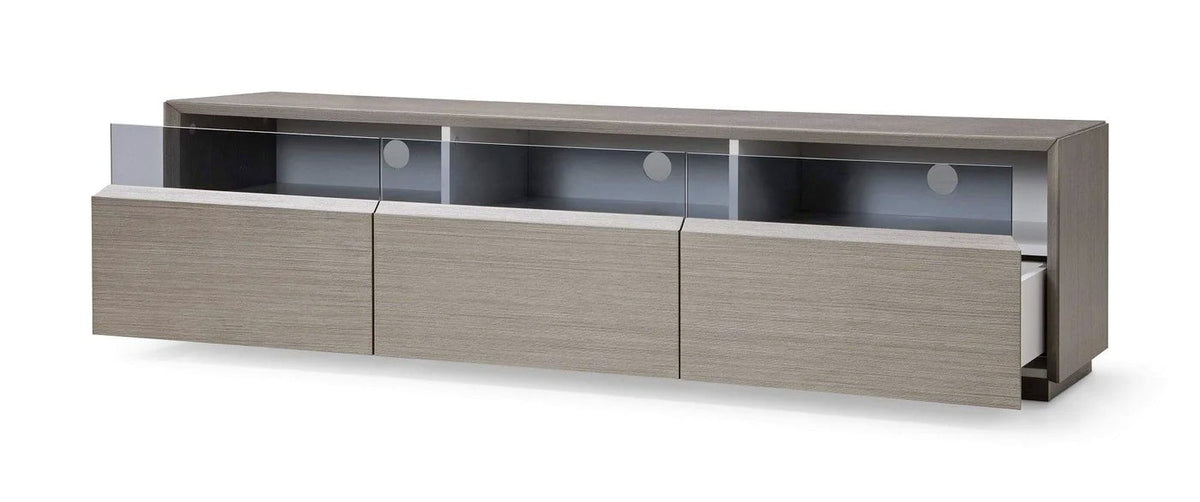 TV Stand TV023 in Grey Veneer by J&M Furniture - view 3