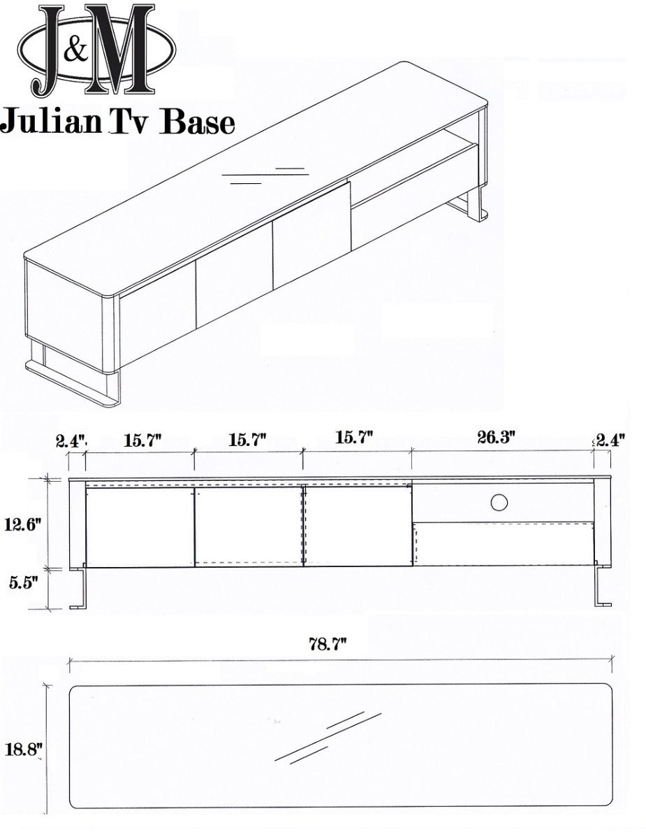 Julian Modern TV Stand