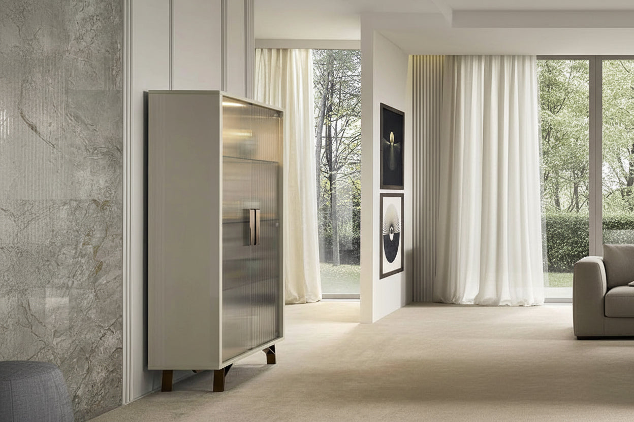 Jupiter 2-Door Curio Cabinet