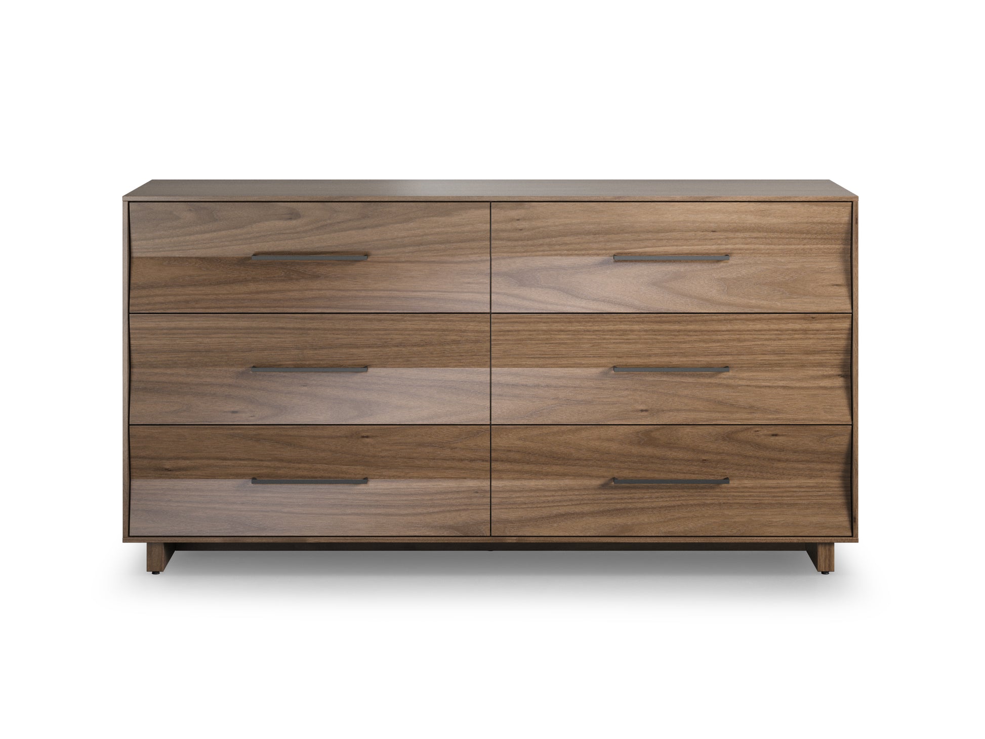 modern dresser with soft-close drawers Amish Modern Stowe 6 Drawer Dresser
