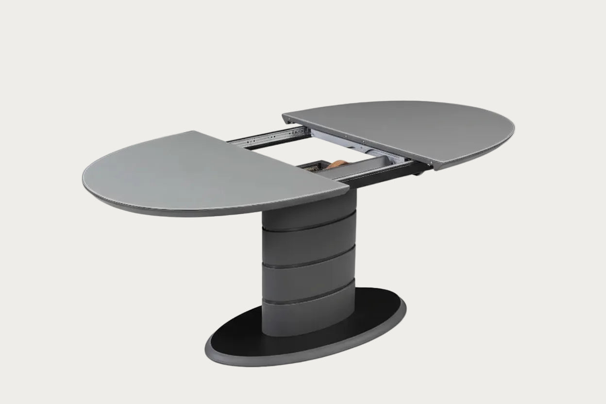 Kendra gray extendable table.