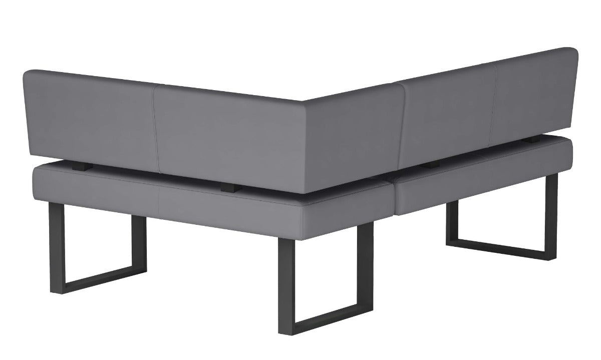 Linden 2-Piece Contemporary Dining Set with Wooden Dining Table & Nook