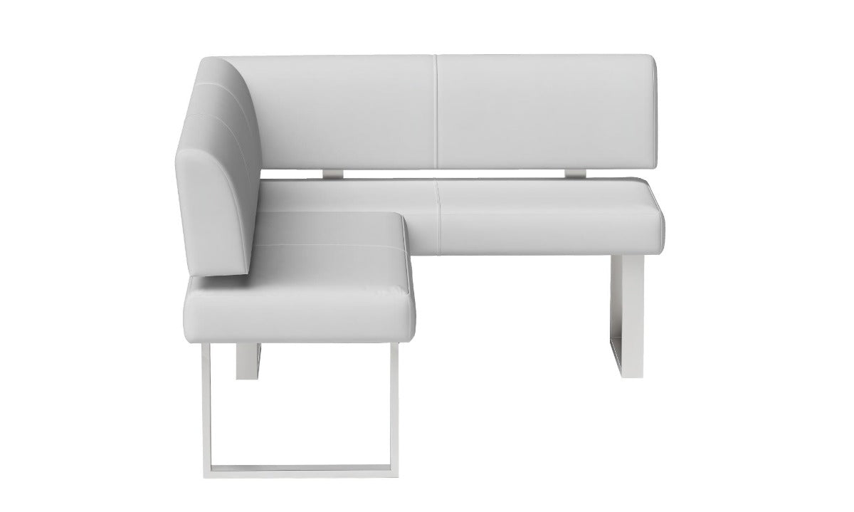 Linden Contemporary Dining Room Set with Wooden Dining Table & Upholstered Nook