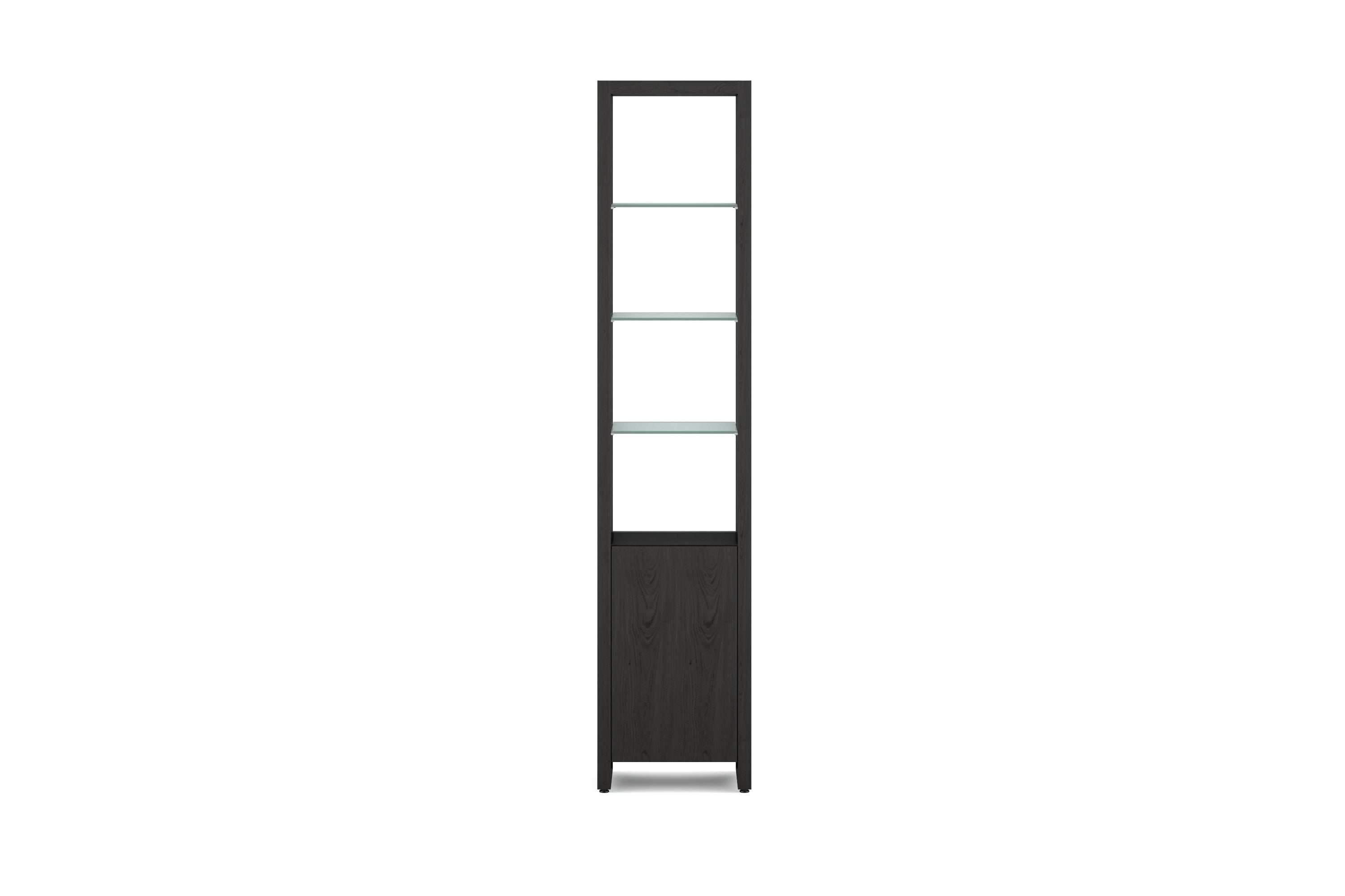 BDI Linea 5801 Double Glass Modern Shelf Extension
