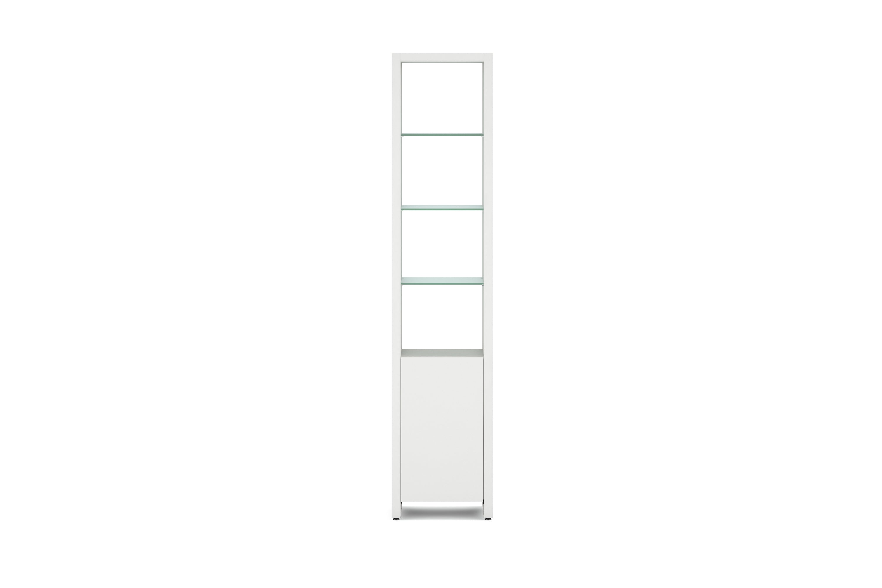 BDI Linea 5801 Double Glass Modern Shelf Extension