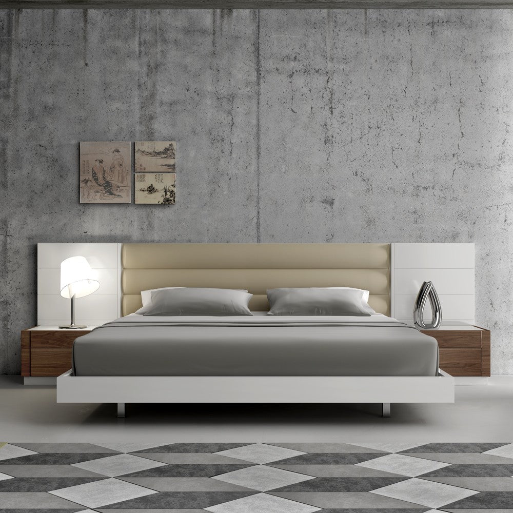 Lisbon Modern Platform Bed