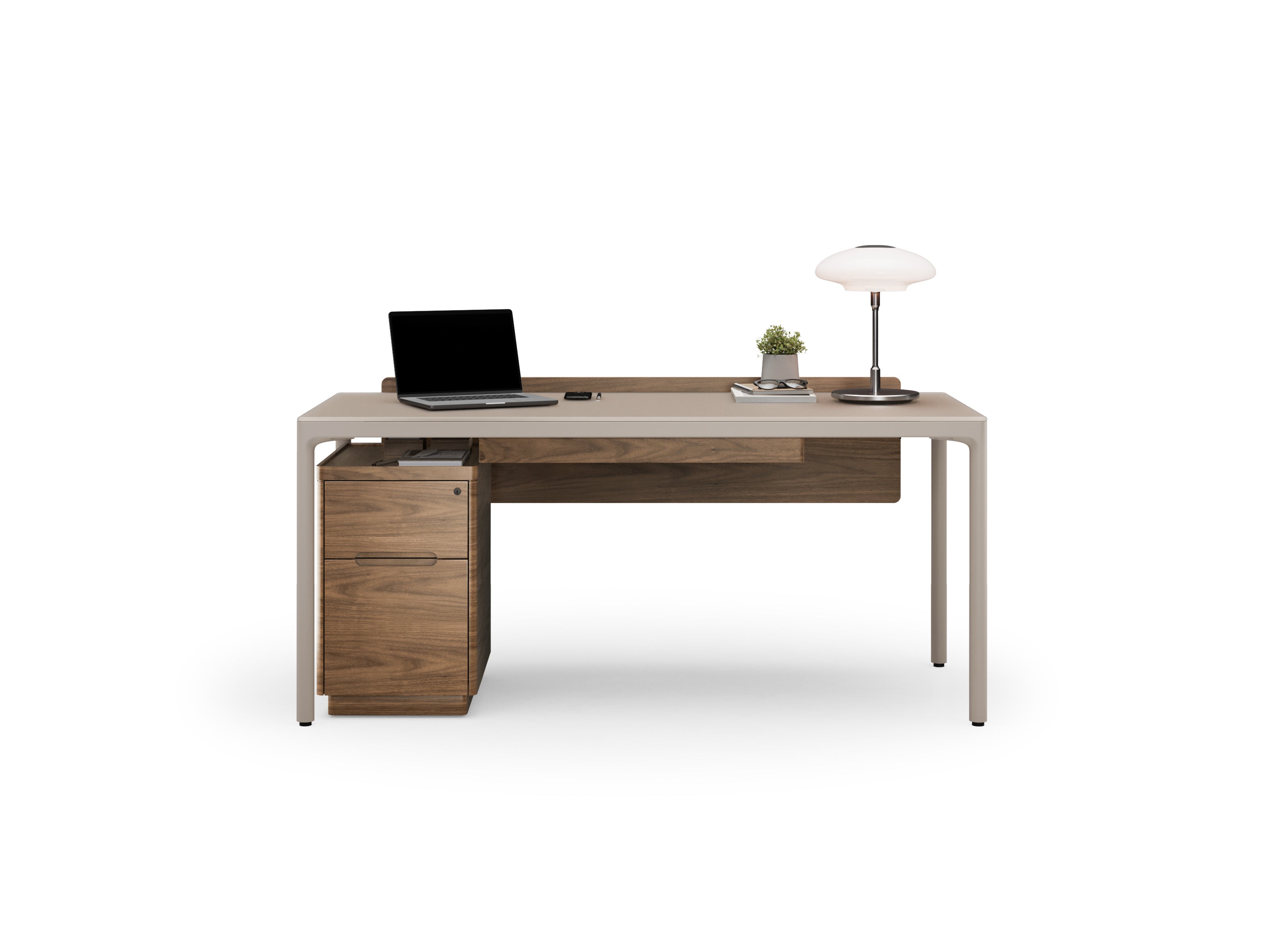 Luma­® 6763 S Stationary Desk