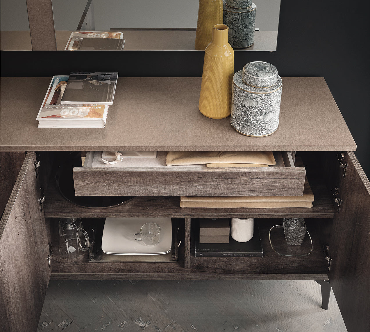 Matera Modern Dining Table 78"