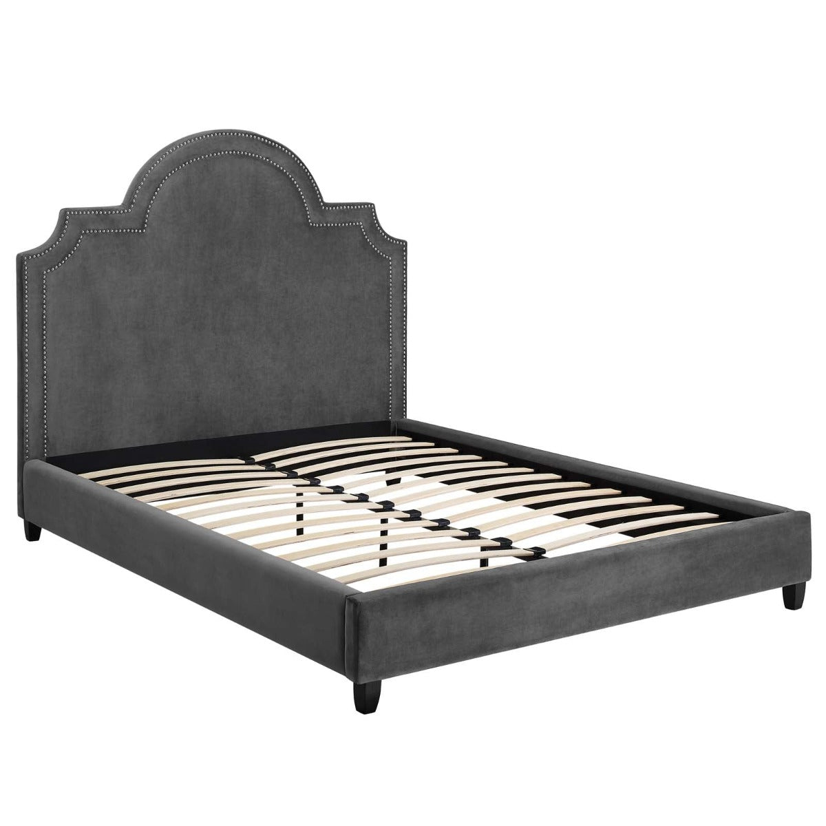 Modway Primrose Performance Velvet Platform Bed