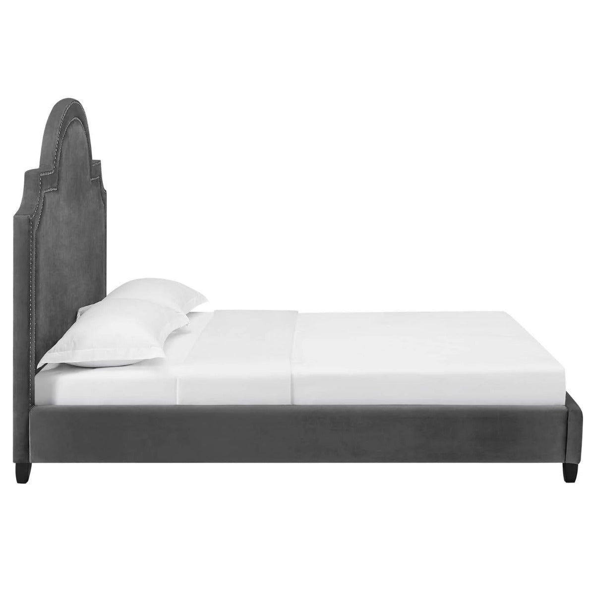 Modway Primrose Performance Velvet Platform Bed