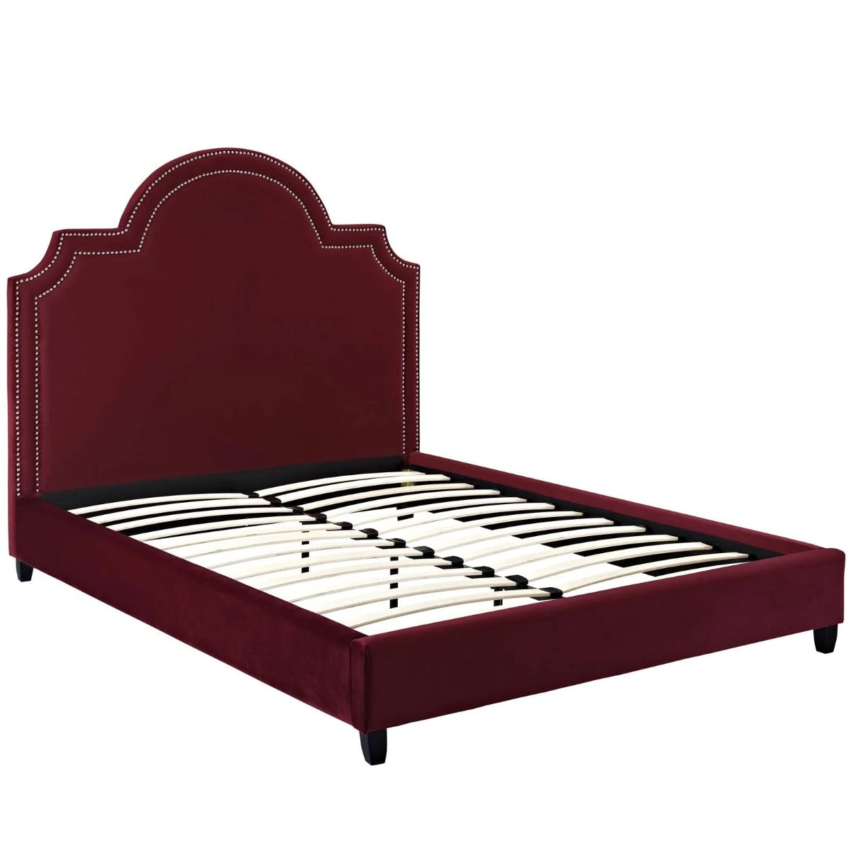 Modway Primrose Performance Velvet Platform Bed