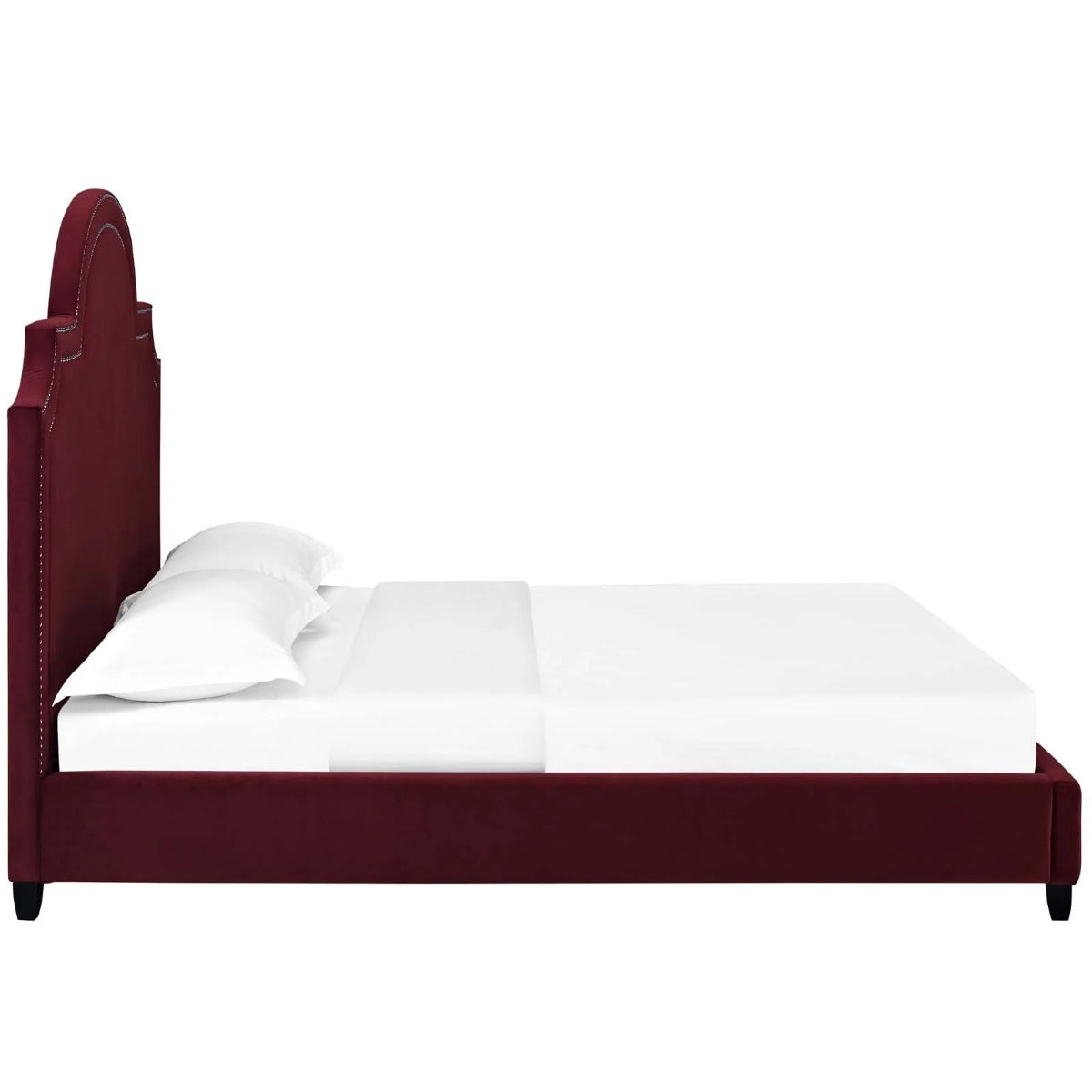 Modway Primrose Performance Velvet Platform Bed