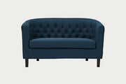 Modway Prospect loveseat upholstered with the azure fabric