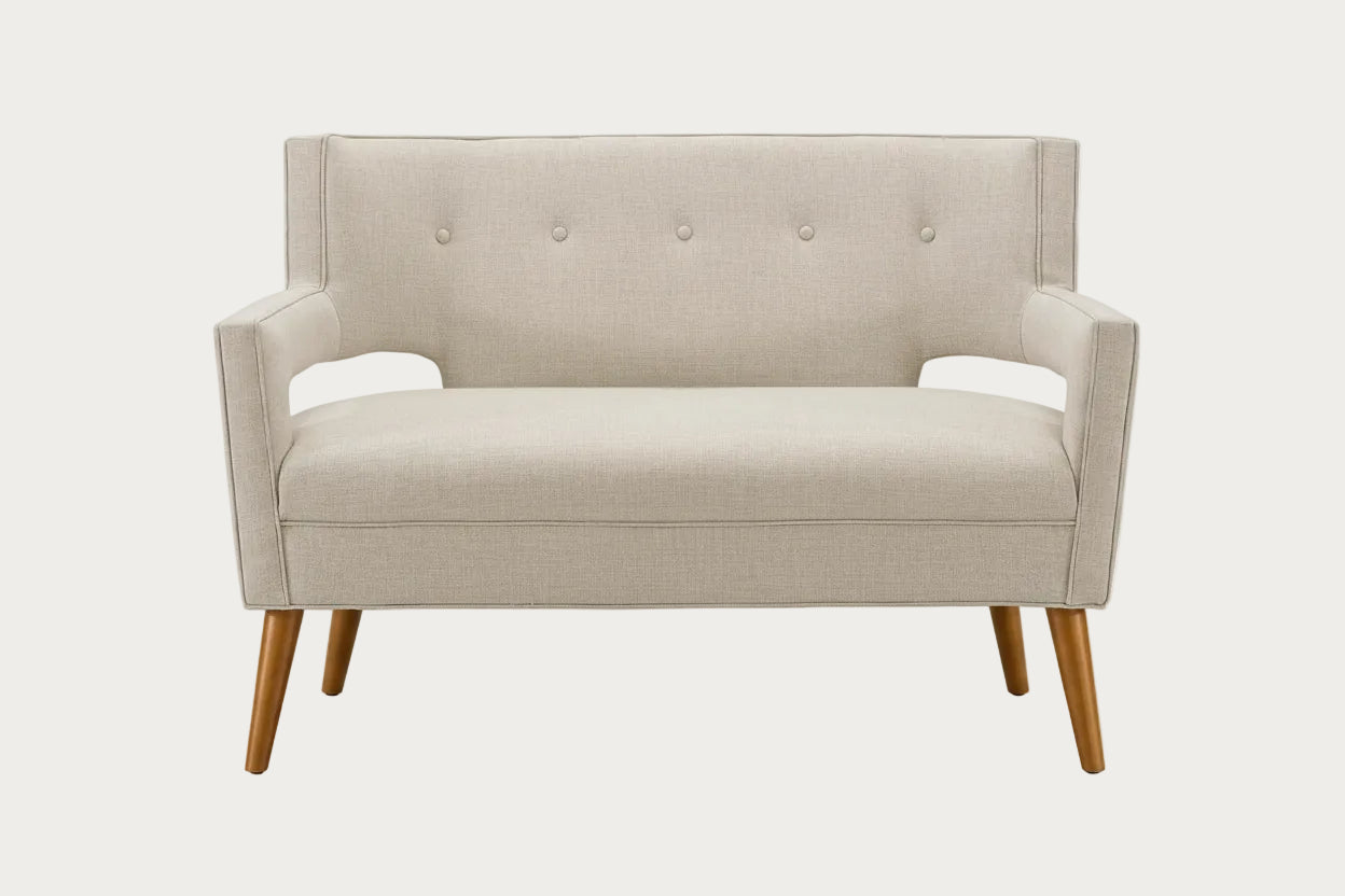 Modway Sheer Upholstered Fabric Loveseat