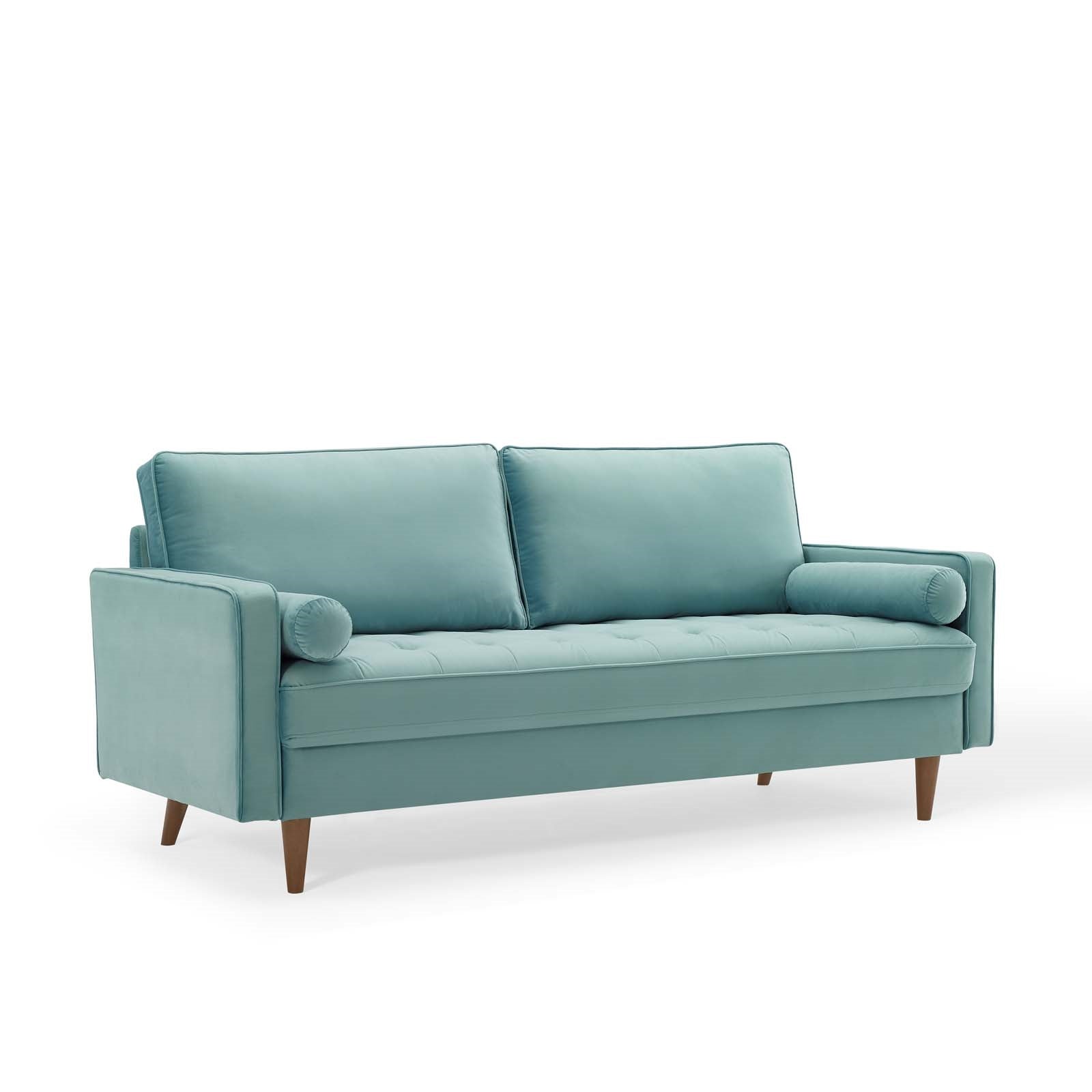 Modway Valour Performance Velvet Sofa