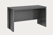 Monte Carlo dark gray office desk on a white background.