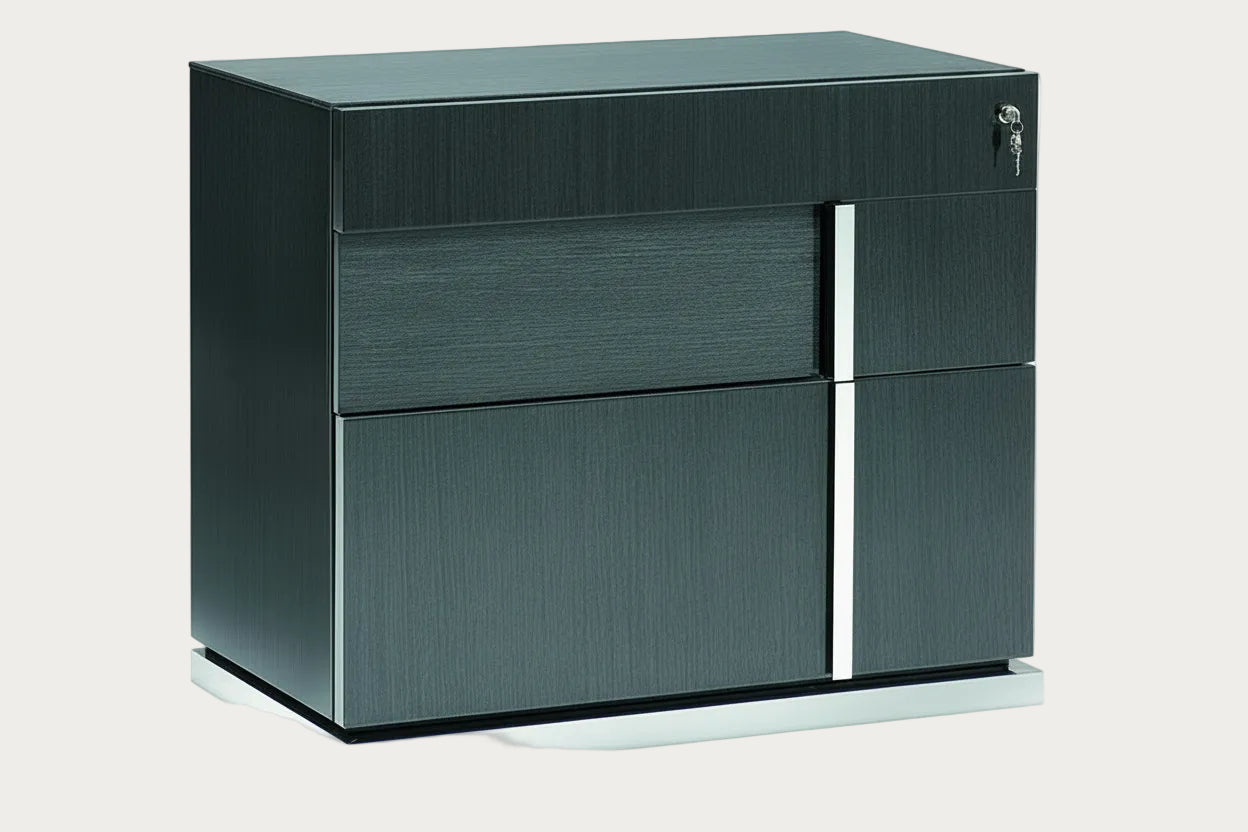 Monte Carlo file cabinet with two drawers on a white background