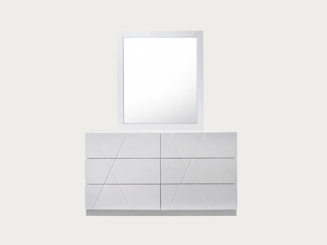 Naples Dresser and Mirror by J&M Furniture