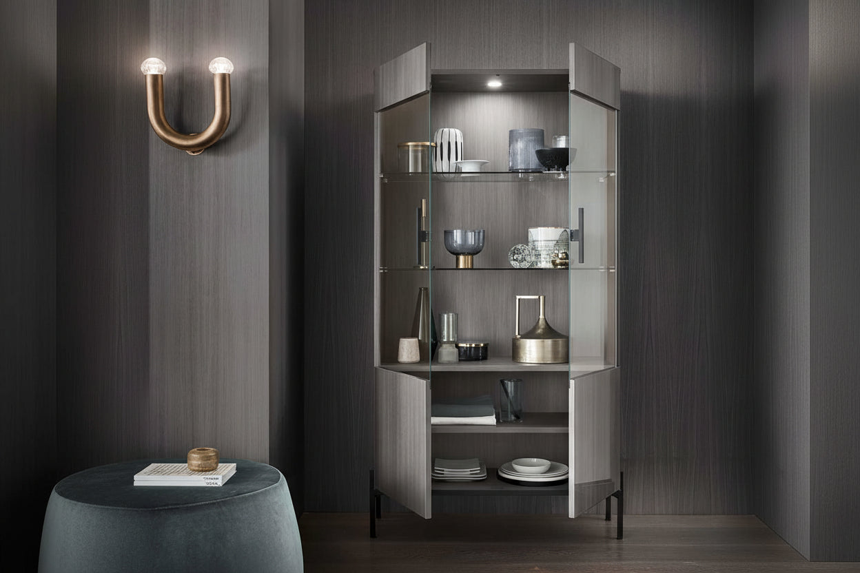 Novecento 2-Door Curio