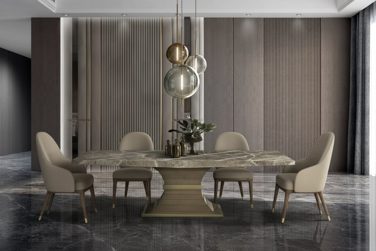 Stone International Opera Luxe Rectangular Dining Table