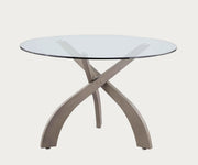 Peggy round dining table by Chintaly Imports